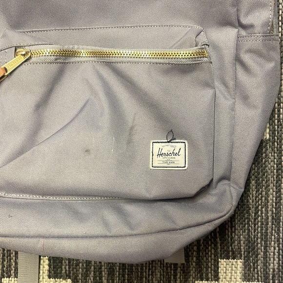 Herschel Backpack Gray (some pen marks on the inside ) - Picture 2 of 6